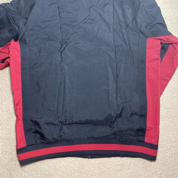 Nike Men's Air Jordan "RINGS" Full Zip JackeT AQ1785 010 Black/Red Size Xt - Picture 6 of 6